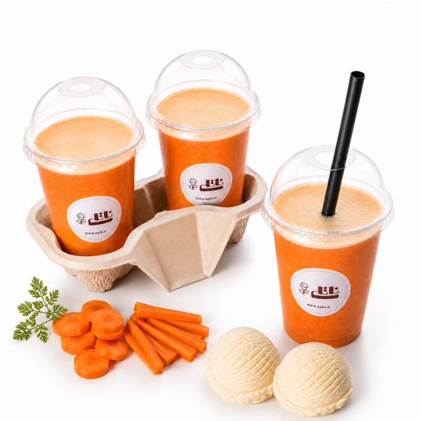 گلاسه طبیعی هویج